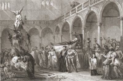 The Funeral of Titian by Italian School